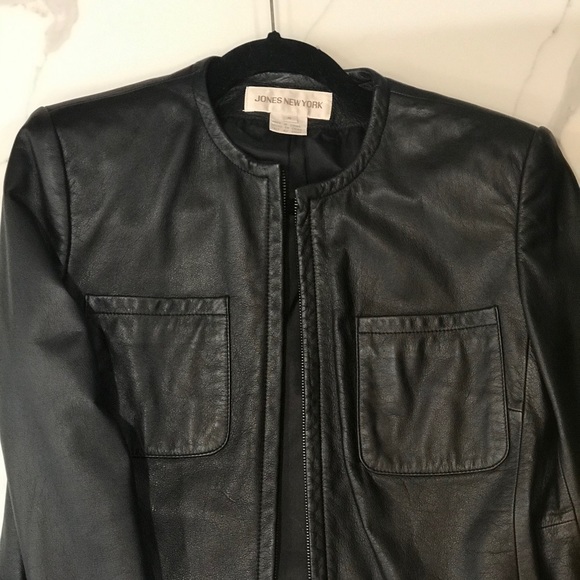 NWT - 100% Leather Jacket - Size 4 - Picture 4 of 8
